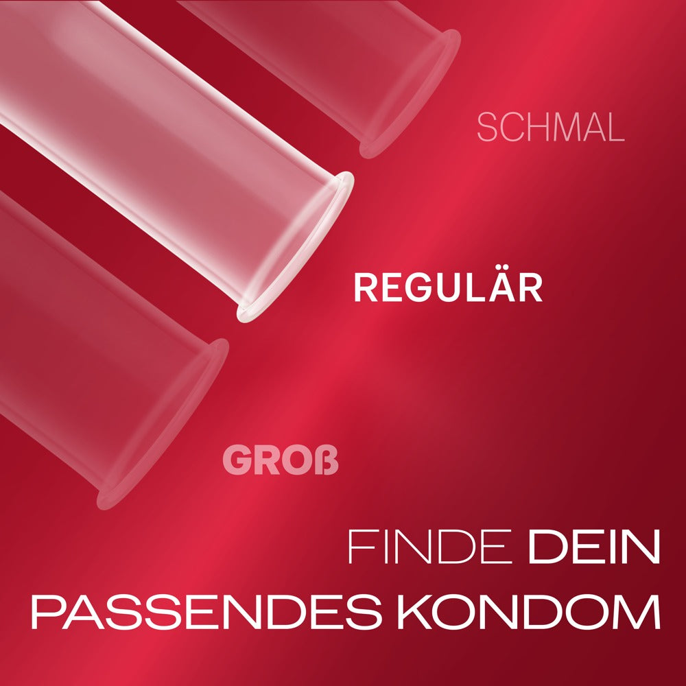 Durex Gefühlsecht Classic Kondome 20 St. – hauchzart & dünn | Transparent & komfortabel