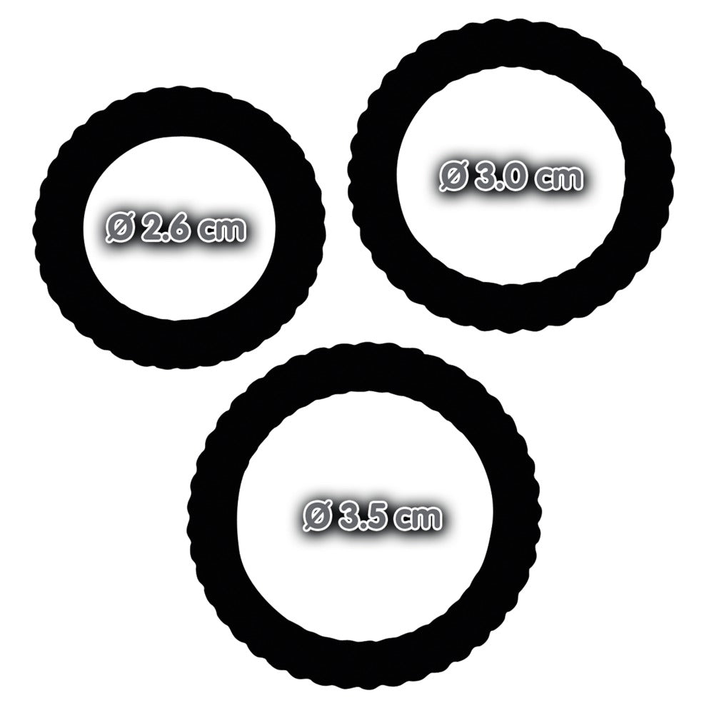 Lust 3 Penisringe Black