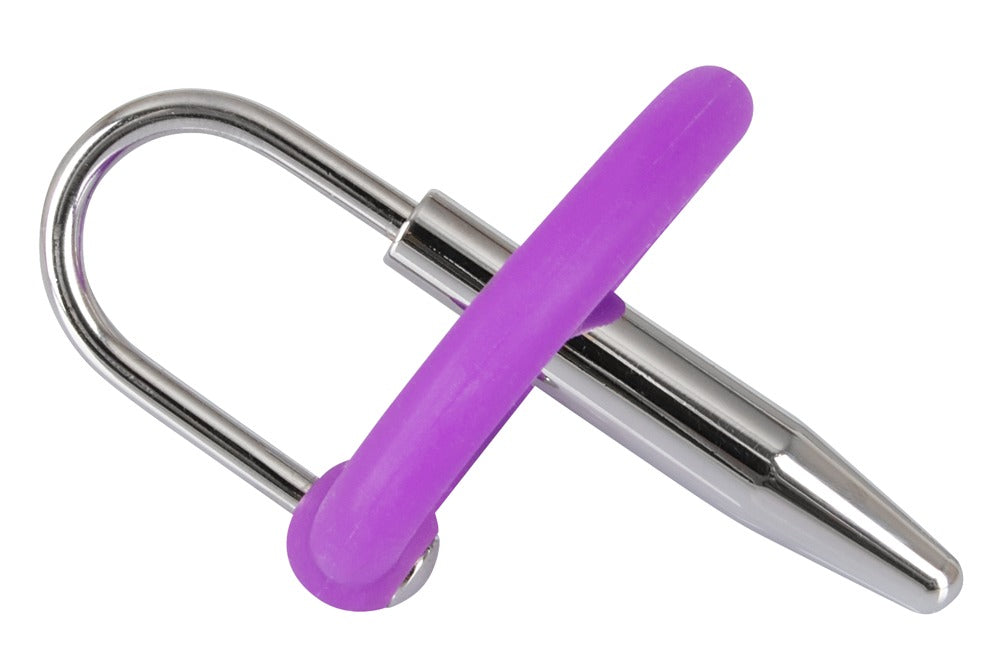 PenisPlug with a silicone glans
