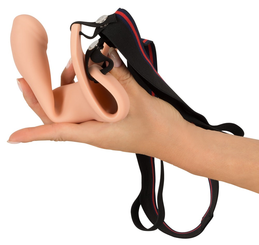 Silicone Strap-on +5 cm medium