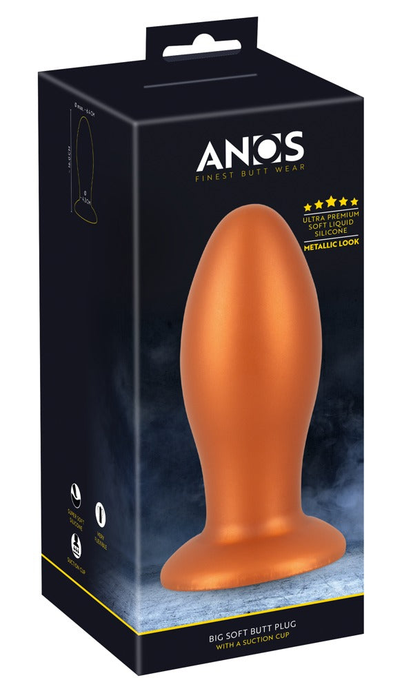 Big soft butt plug with