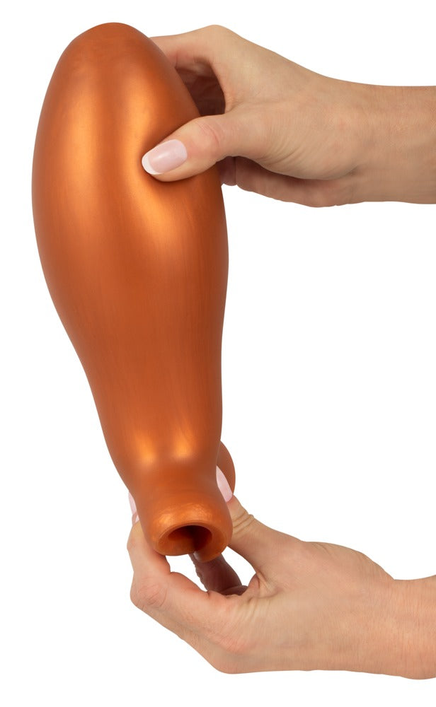 Giant soft butt plug