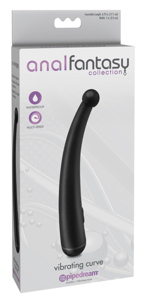 Vibrating Curve Black G & P Punkt vubrator