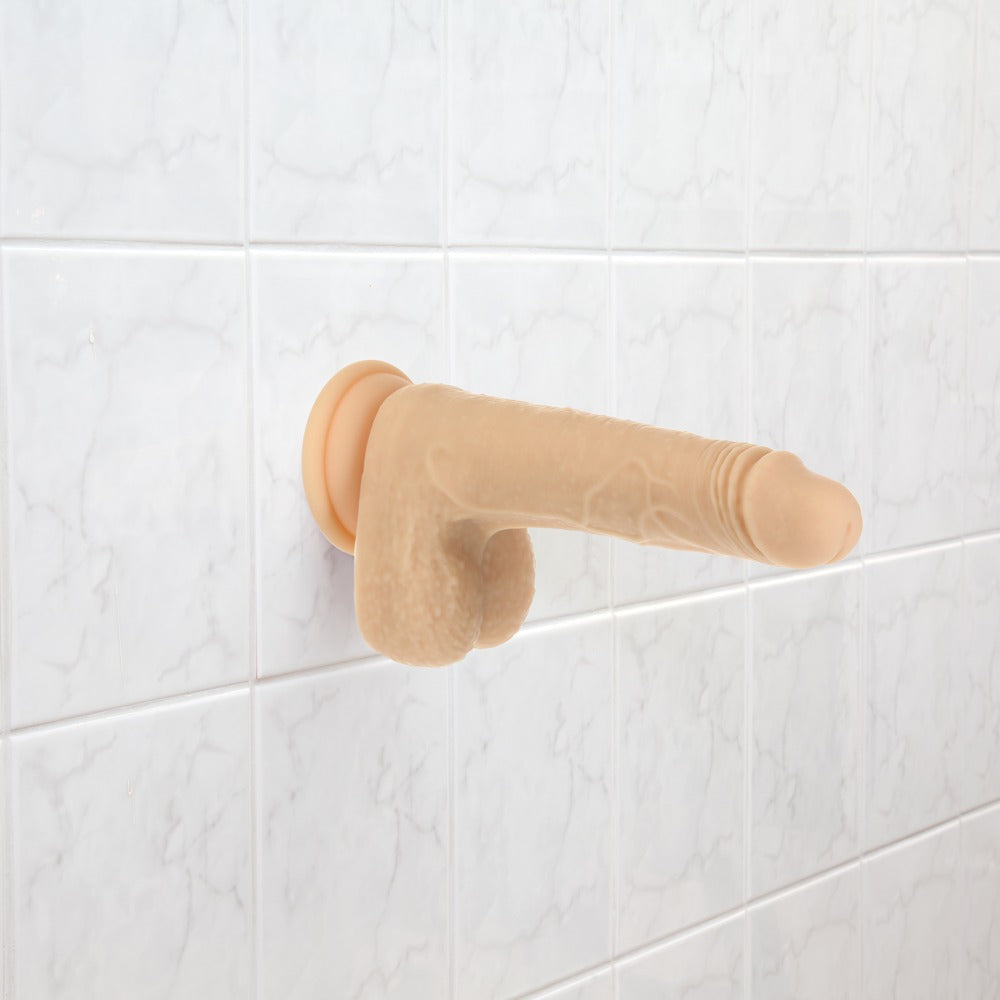 Biegsamer Naturvibrator 7,5" Rotating & Thrusting Vibrating Dong