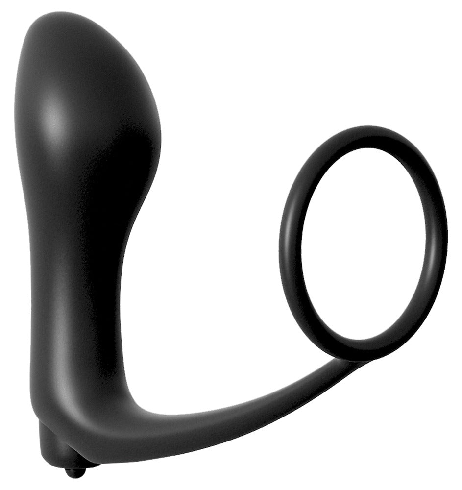 Ass-Gasm Cockring / Analplug mit vibration