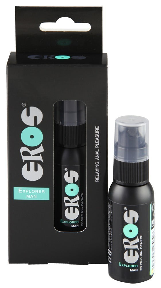 EROS Explorer Anal-Entkrampfungsspray 30 ml – Kühlender Effekt, pflegend & wasserlöslich | Fettfrei, latexsicher
