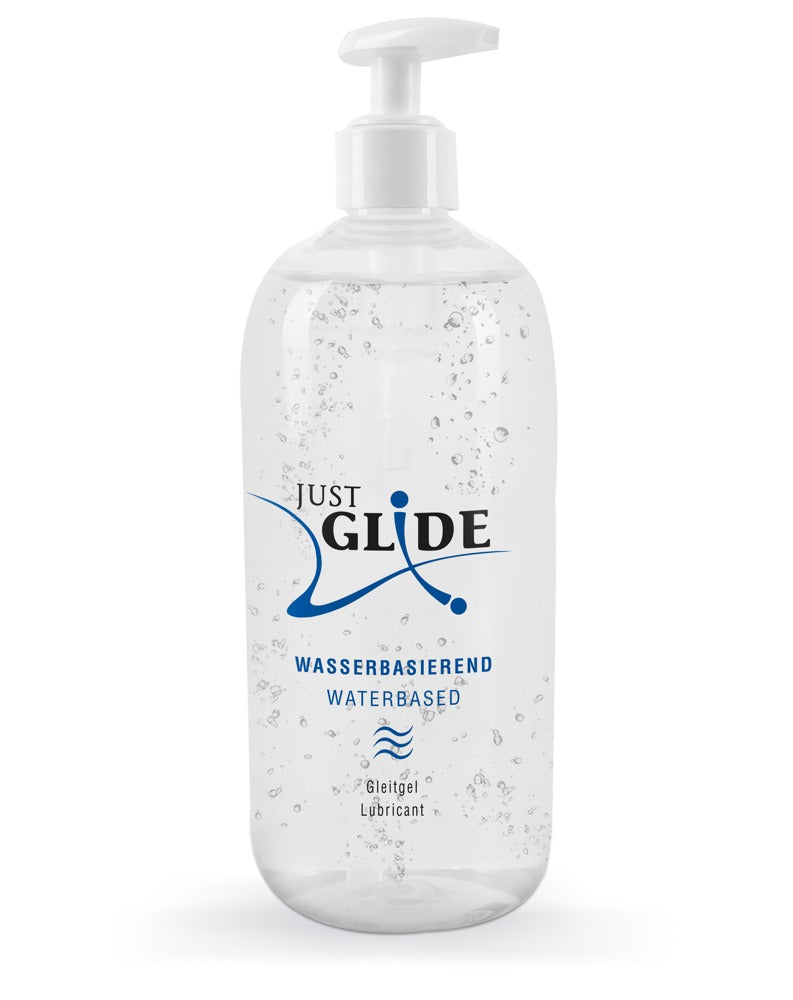 Just Glide Waterbased Gleitgel 500 ml Flasche