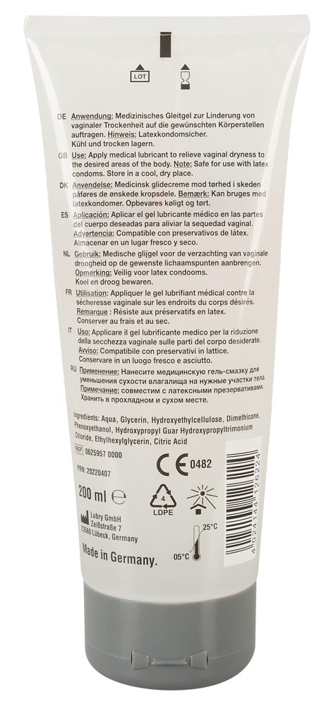 Hybrid-Gel mit Silikonanteil für lange Gleitfähigkeit