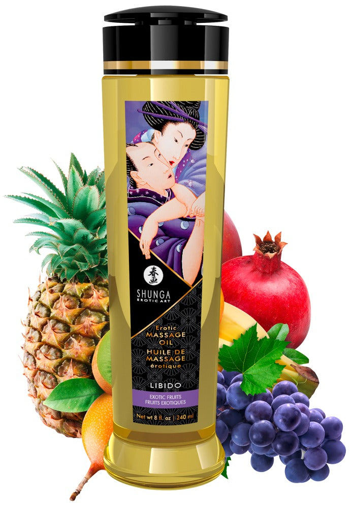 Shunga Oil Exotic Fruits 240 ml