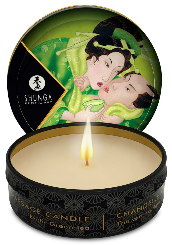 Shunga Mini Candle Exotic Green Tea 30