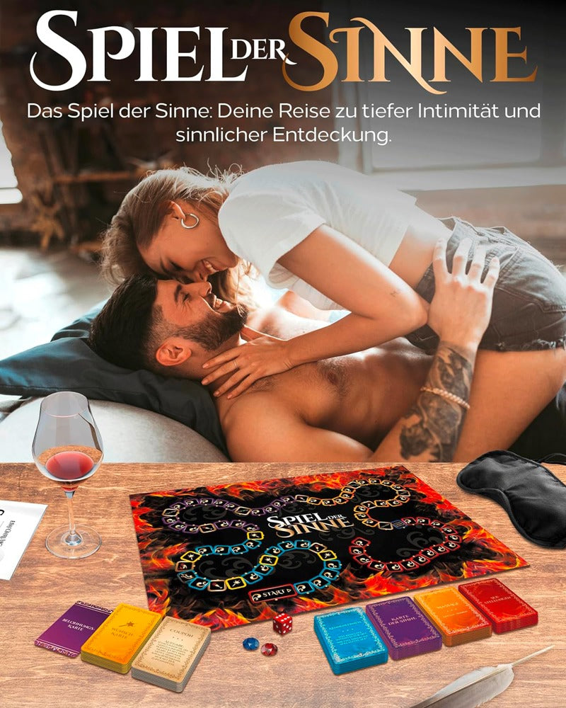 Spiel der Sinne Brettspiel Intimität vertiefen und Leidenschaft neu entdecken