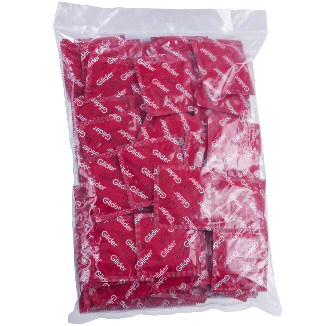 LustGlider Kondome mit Erdbeeraroma – 100 Stück reguläre Passform