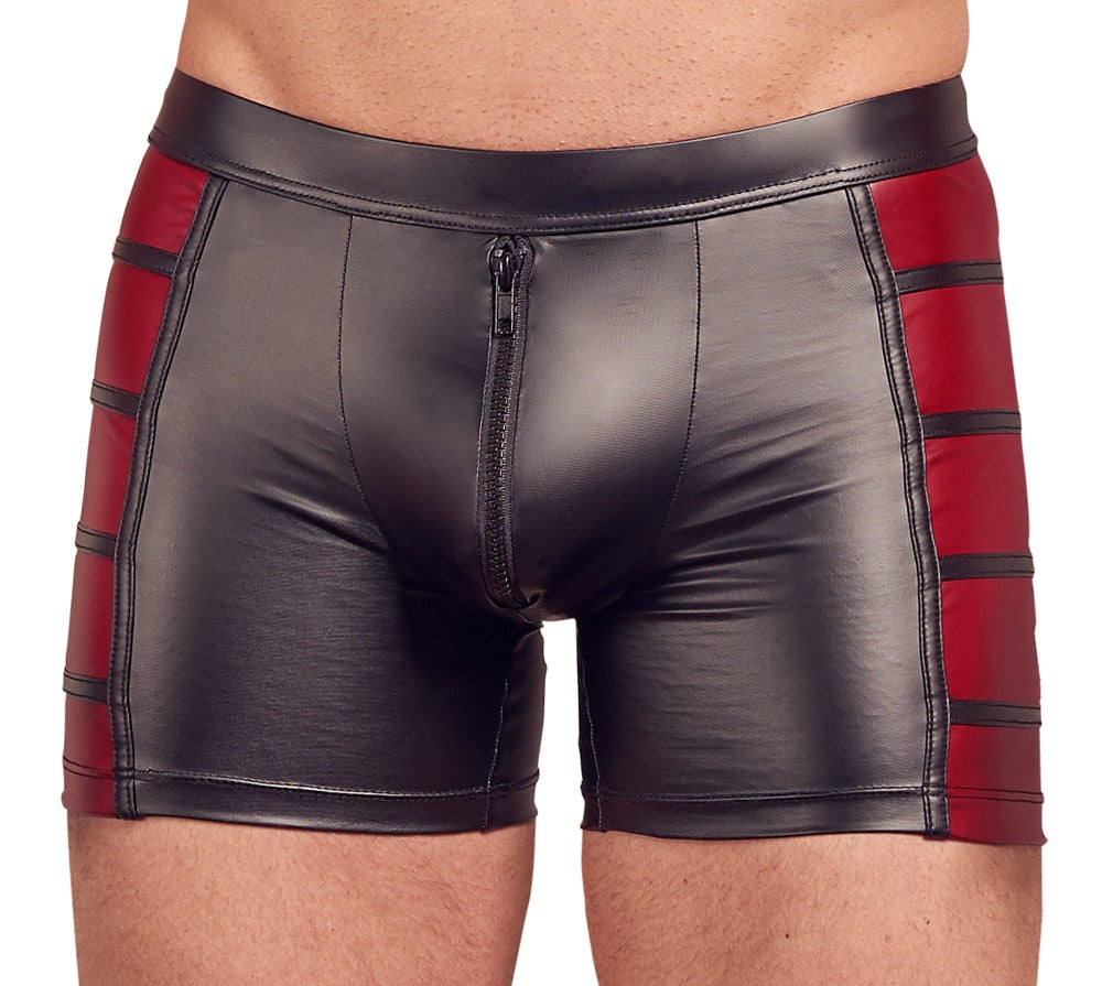 Herren Pants schwarz/rot M