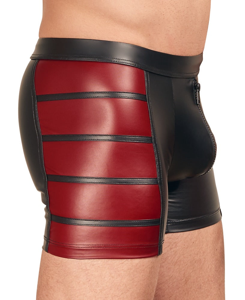 Herren Pants schwarz/rot M