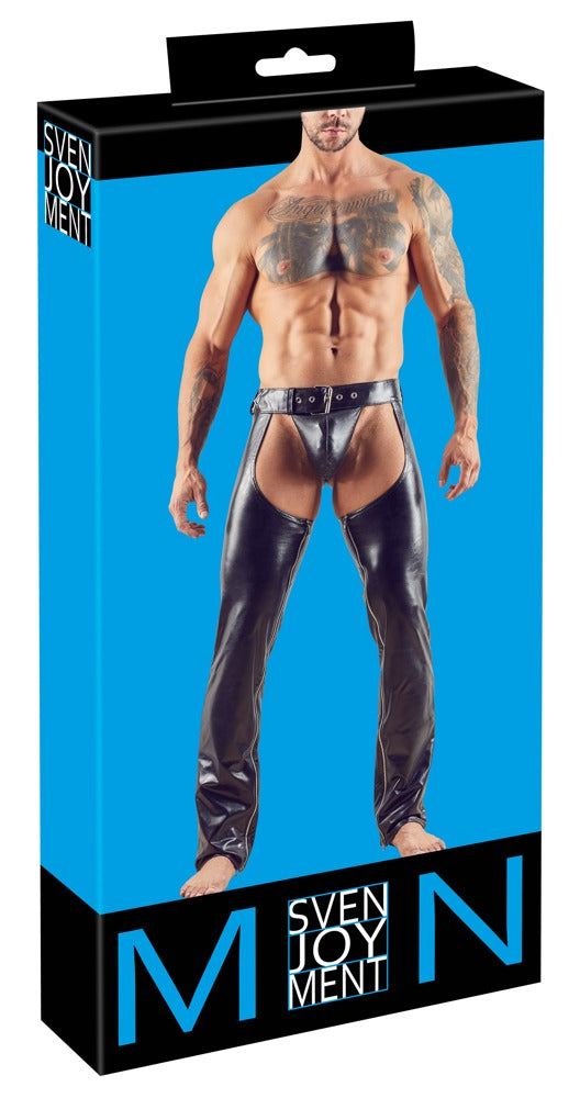 Lederimitat Herren Chaps S