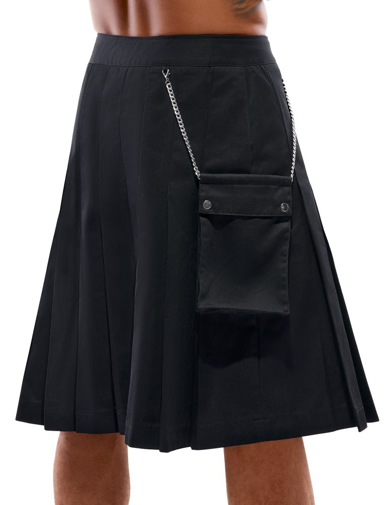 Herren Rock Schwarz S