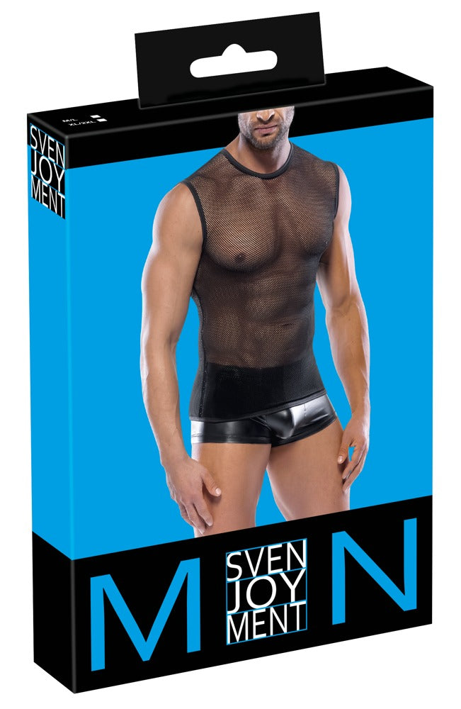 Herren Netzshirt M/L