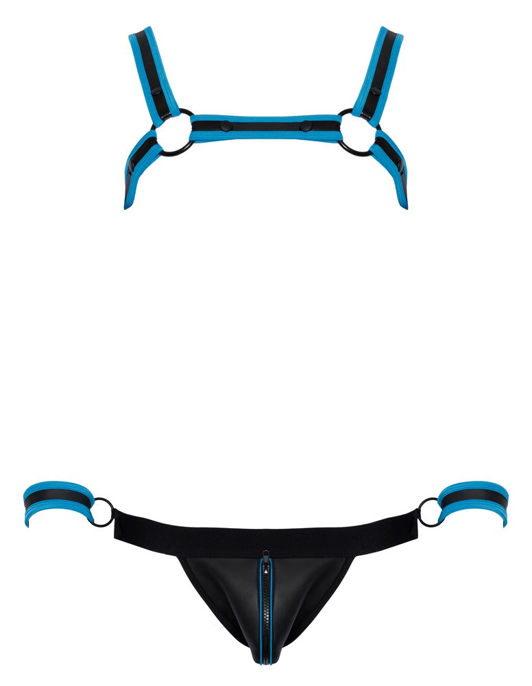 Herren Jockset Schwarz/Blau M