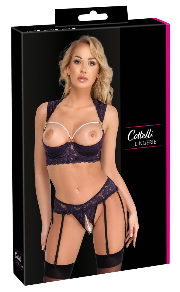 Hebe Set lila 75B/S
