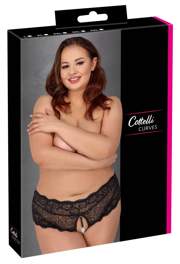 Slip mit Perlen 3XL