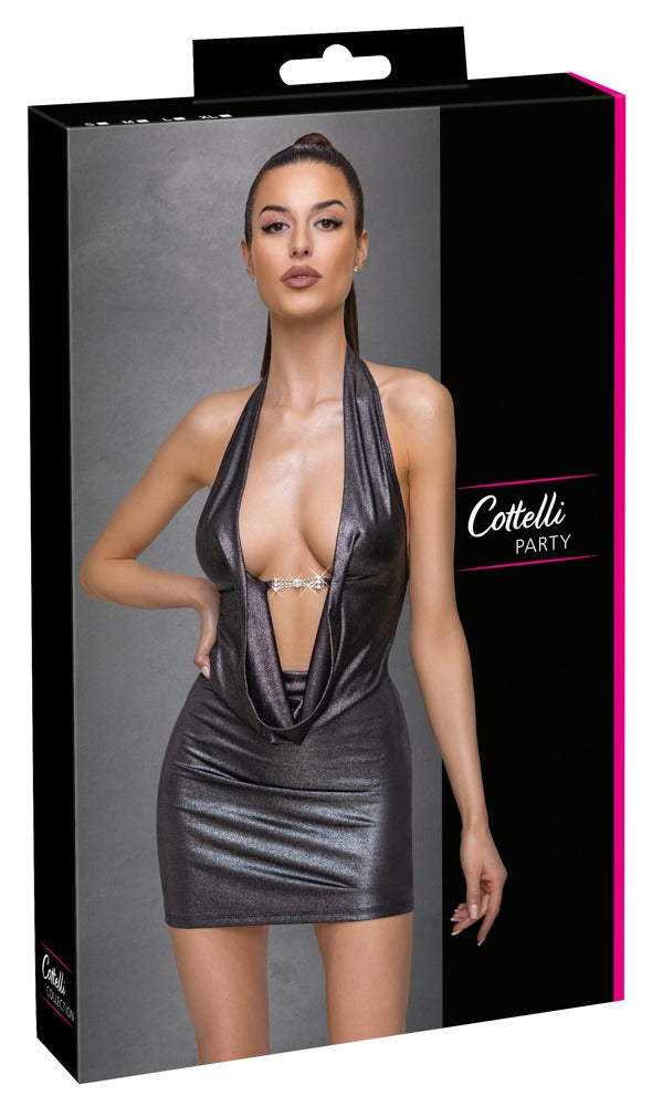 Kleid silber M