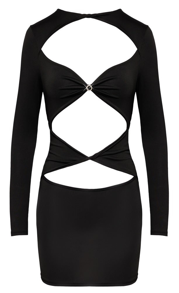 Minikleid schwarz M