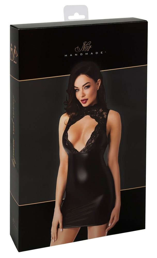 Noir Kleid Spitze M