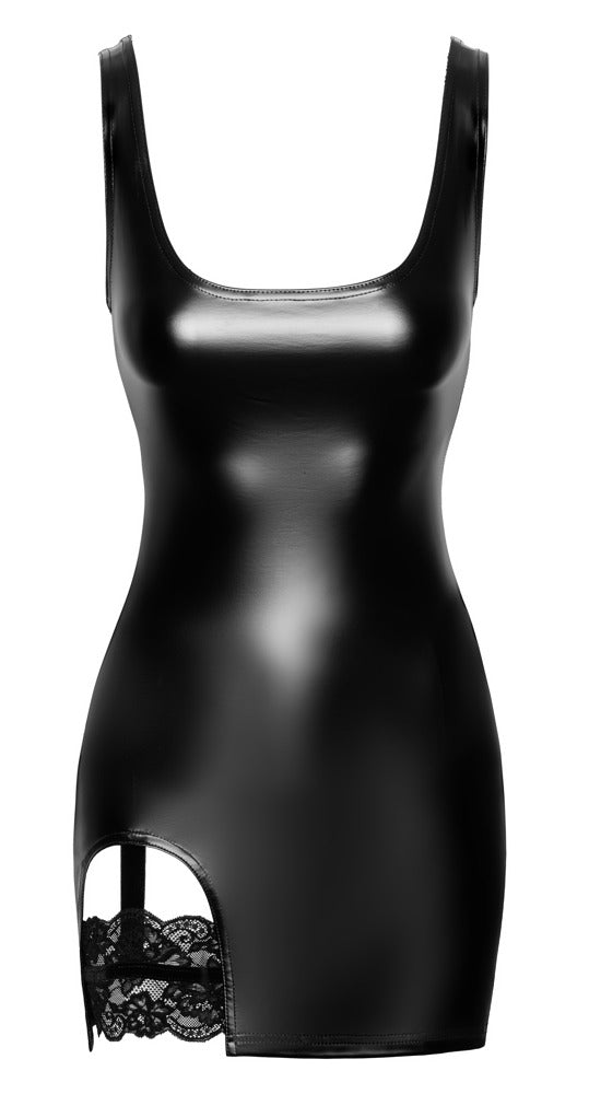 Noir Kleid Straps S