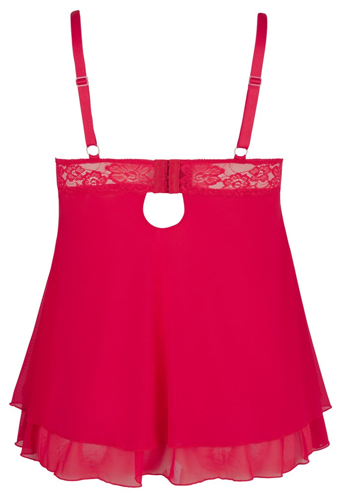 Babydoll rot 4XL