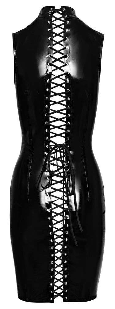 Lack Kleid Schnüre M
