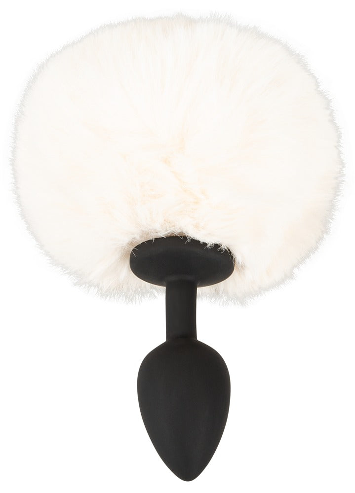 Fluffy Tail White S