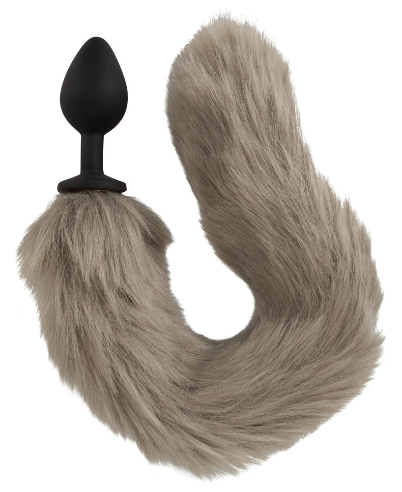 Fluffy Tail Grey