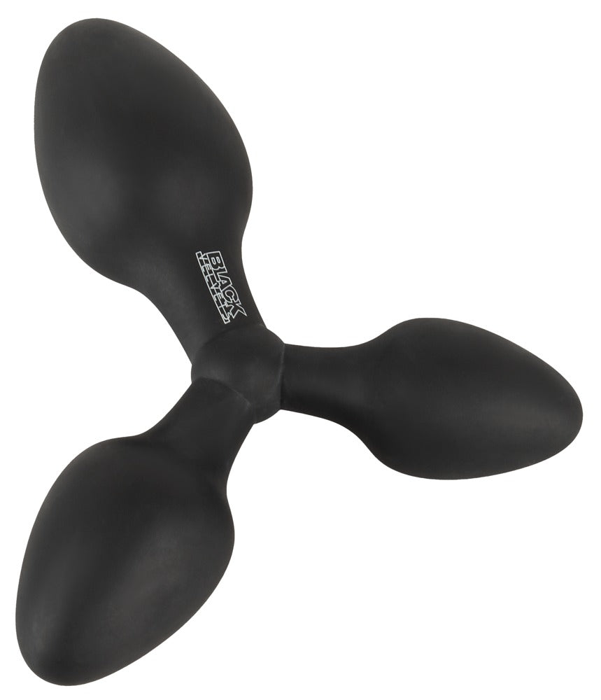 Black Velvets Triple Butt Plug
