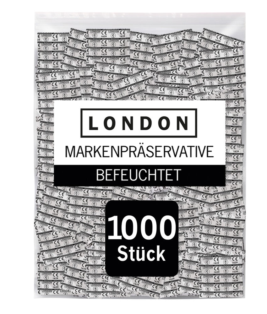London Feucht Kondome – 1000 Stück im Beutel