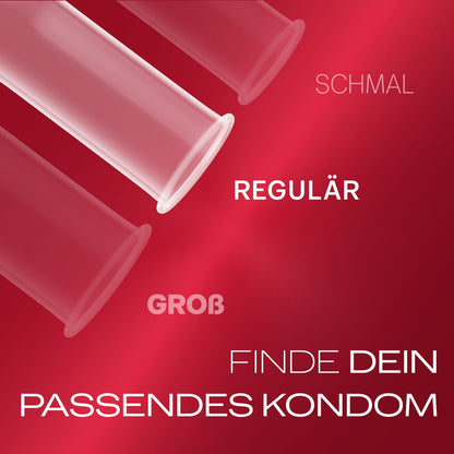 Durex Gefühlsecht Classic Kondome 20 St. – hauchzart & dünn | Transparent & komfortabel
