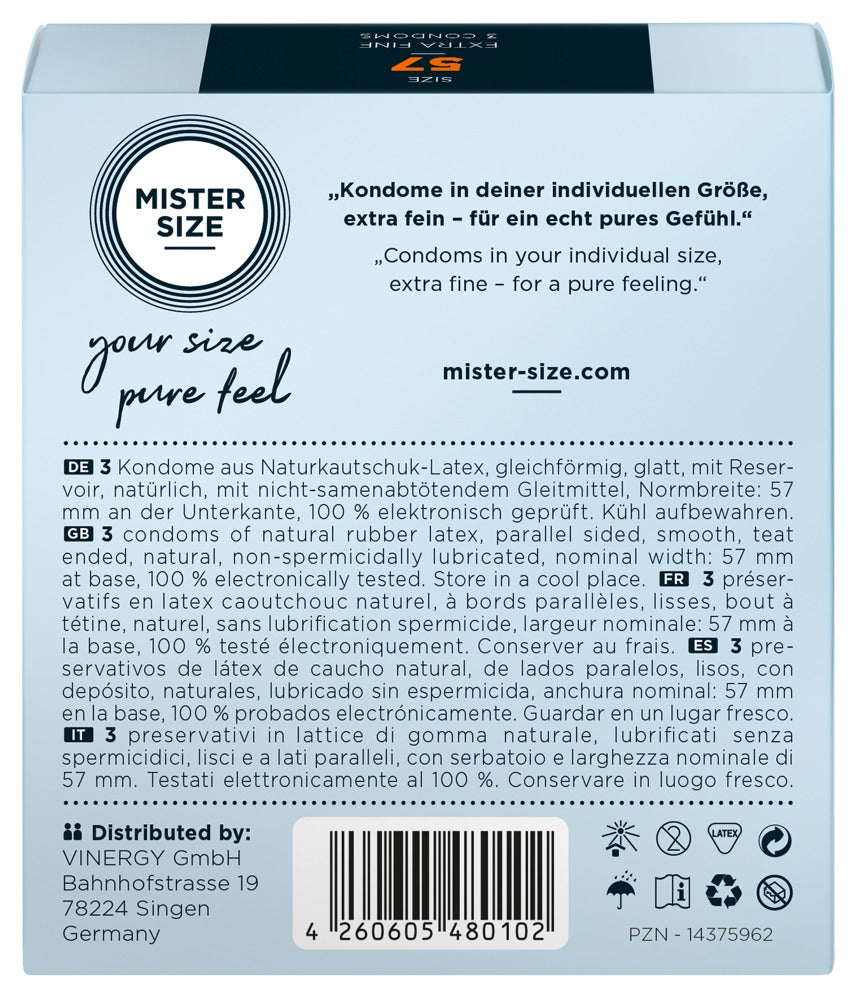 Mister Size 57mm 3 Stück