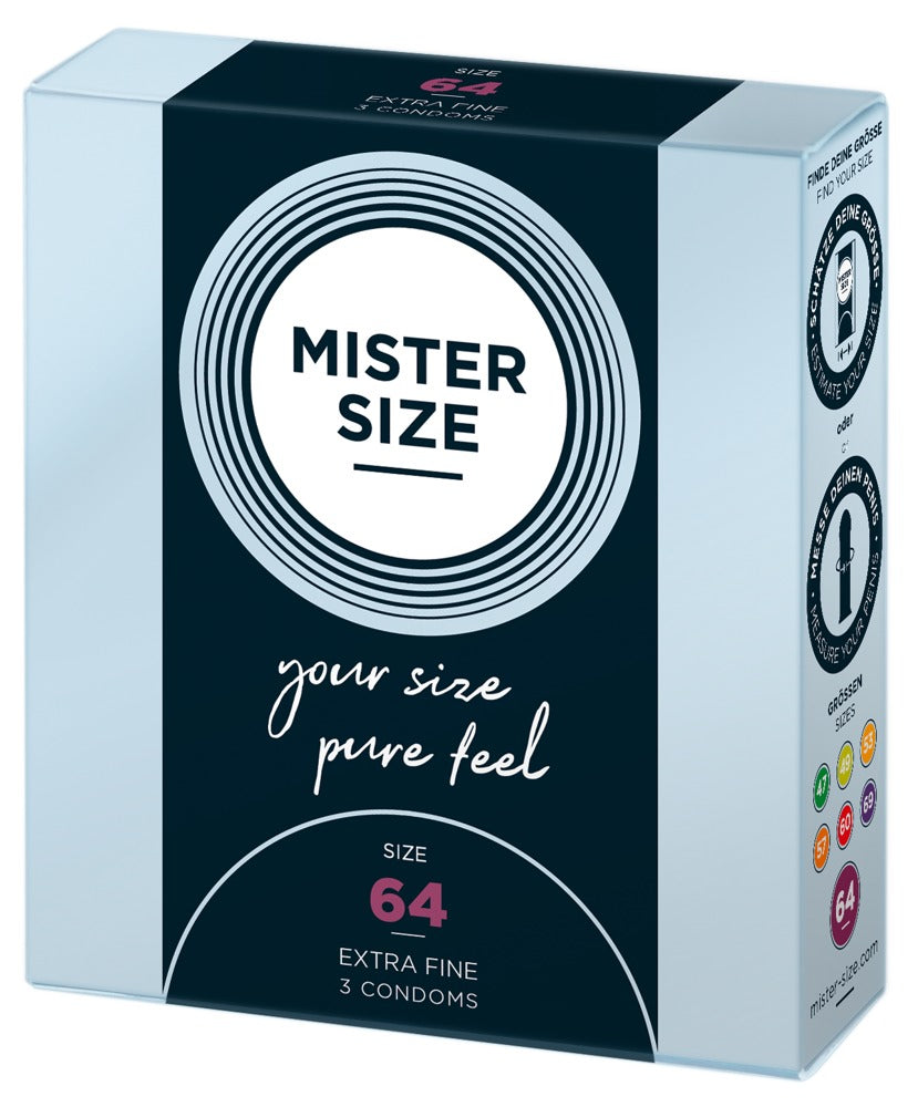 Mister Size 64mm 3 Stück