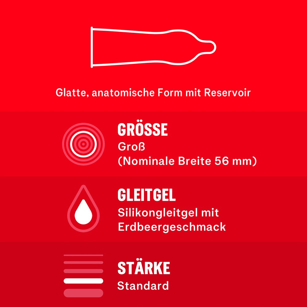 CE-zertifizierte Durex Kondome – Vorratspack