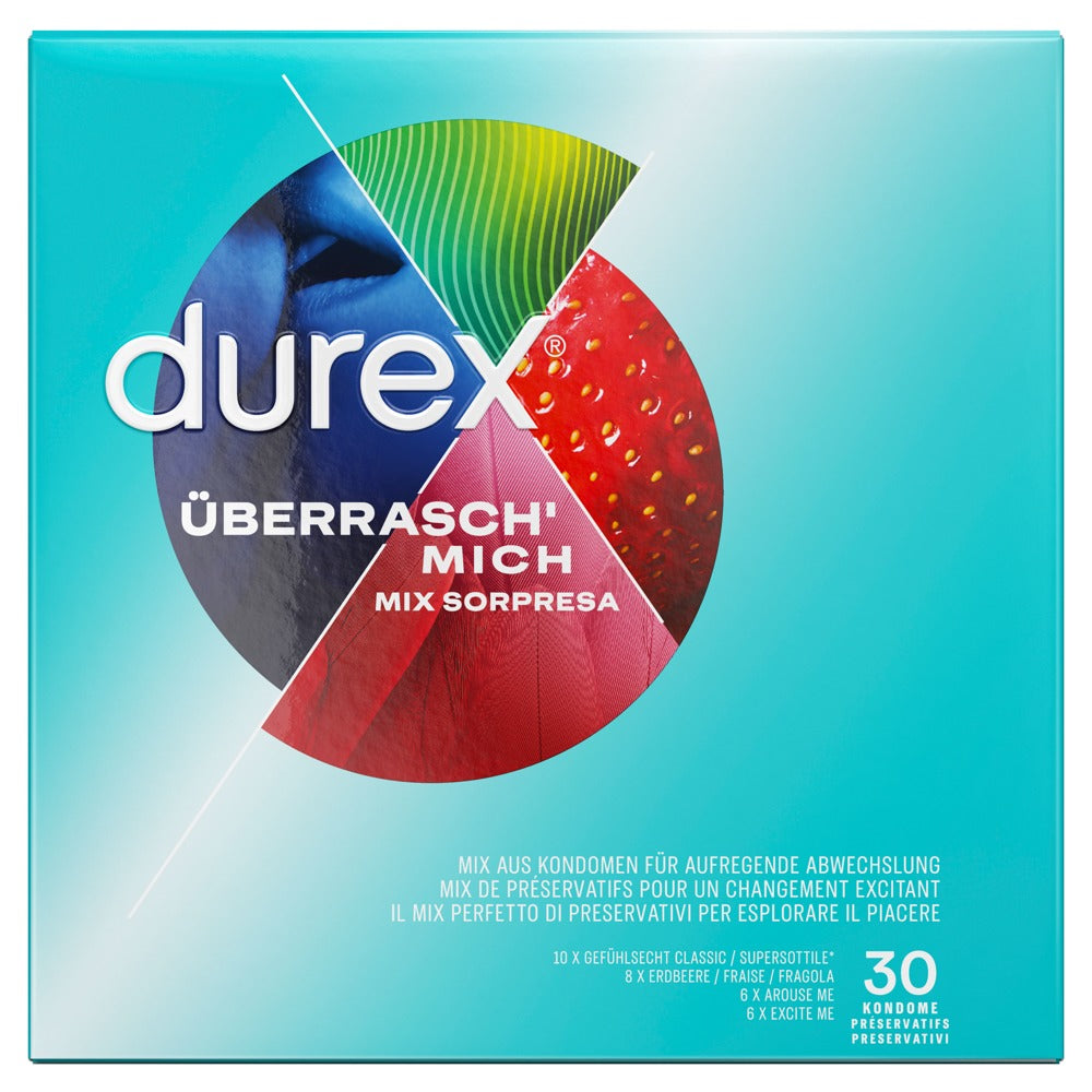 Durex Überrasch’ Mich Kondome – 30er Pack