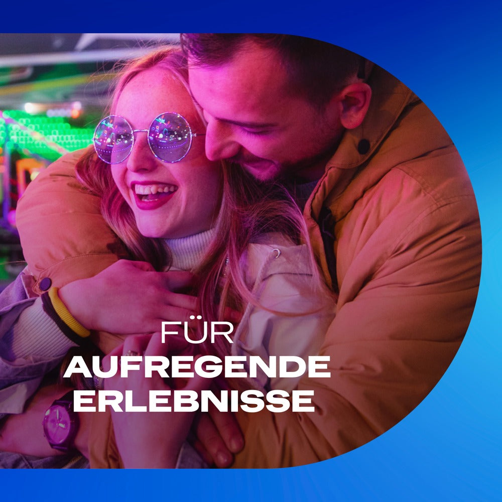 Durex Pleasure Me Kondome 40 St. – genoppt & gerippt, gefühlsecht | Transparent & stimulierend