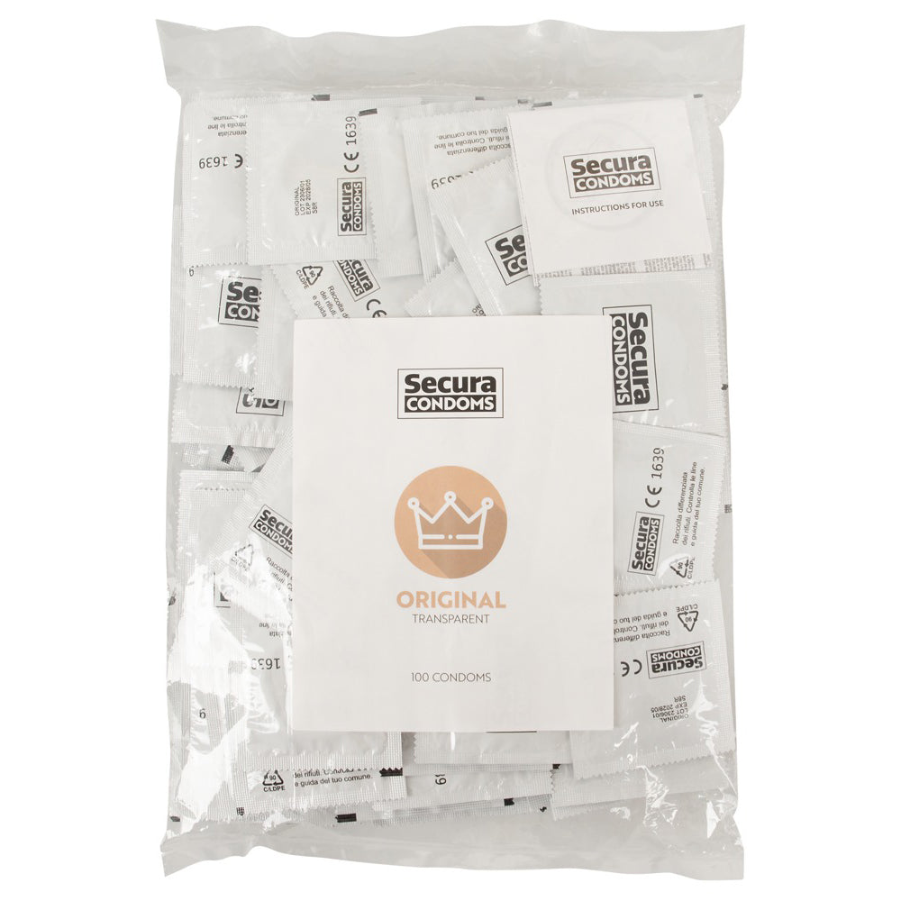 Secura Original Kondome – 100 Stück transparent