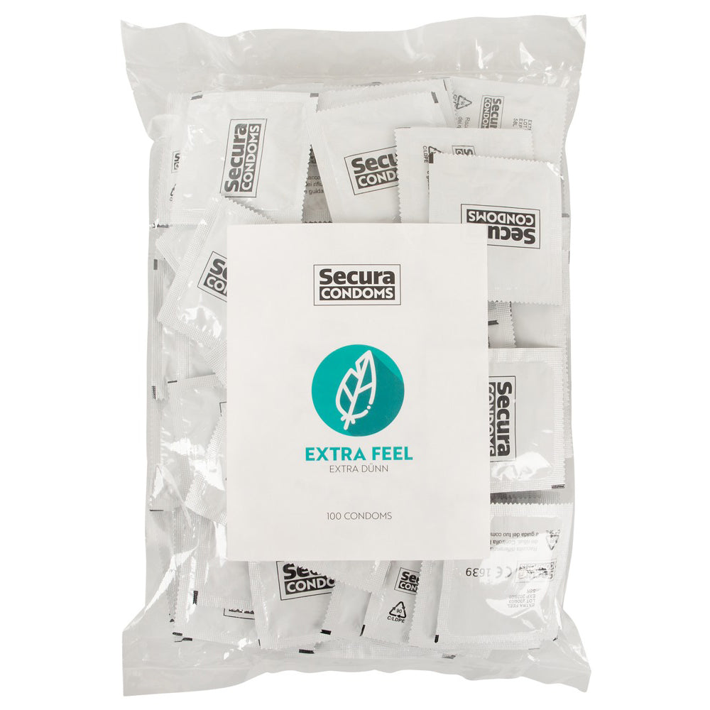 Secura Extra Feel Kondome – 100 Stück extra dünn
