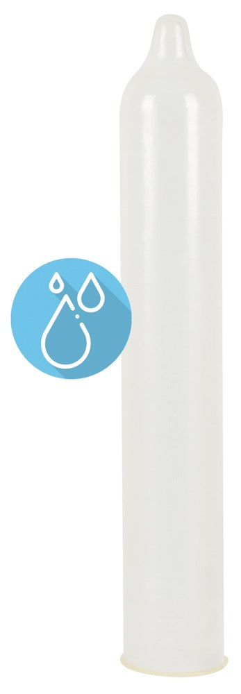 Secura Extra Wet Kondome – 48 Stück | Extra feucht, transparent, Vegan, mit Silikon-Gleitfilm