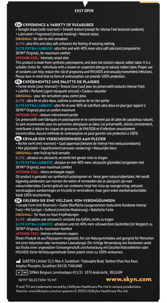 SKYN Selection+ 10 Stück