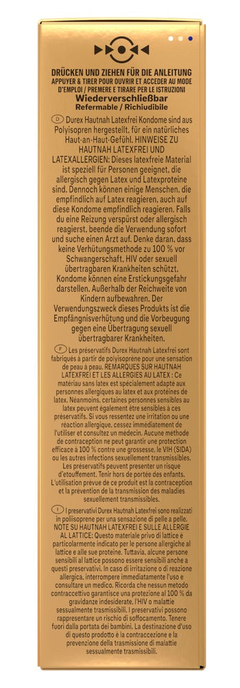 Durex Hautnah Latexfrei 10 Stück