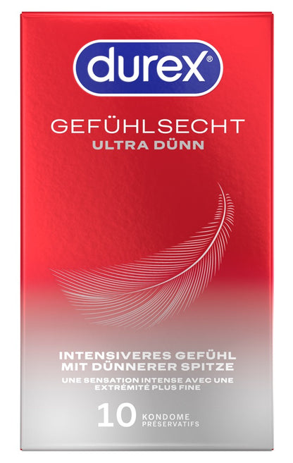 Durex Gefühlsecht Ultra Dünn 10 Stück