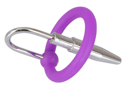 PenisPlug with a silicone glans