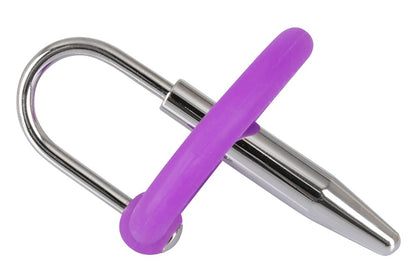 PenisPlug with a silicone glans