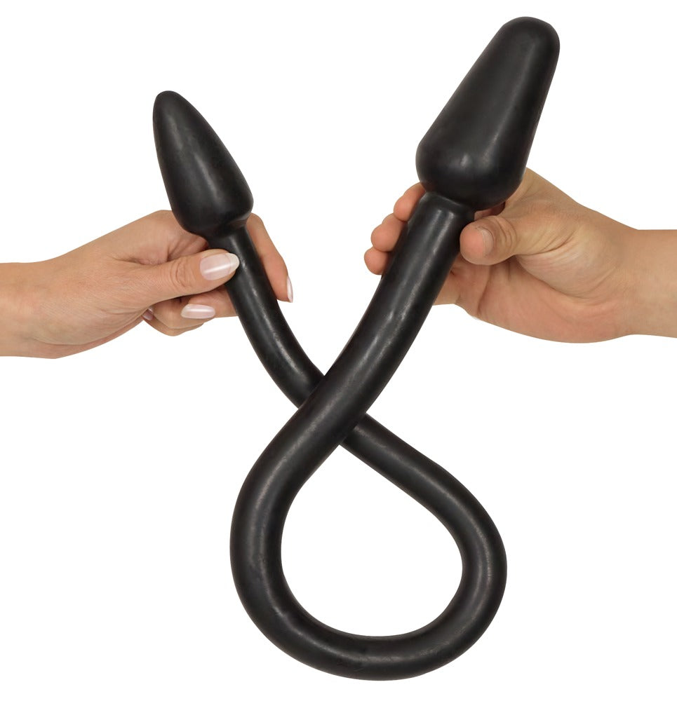 Doppel Dildo Plug Anal Sexspielzeug Doppeldildo mit Plug an jedem Ende 76,5cm