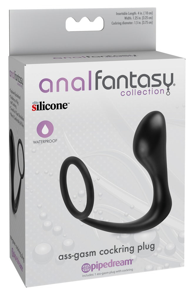 ass-gasm cockring &  Anal Plug